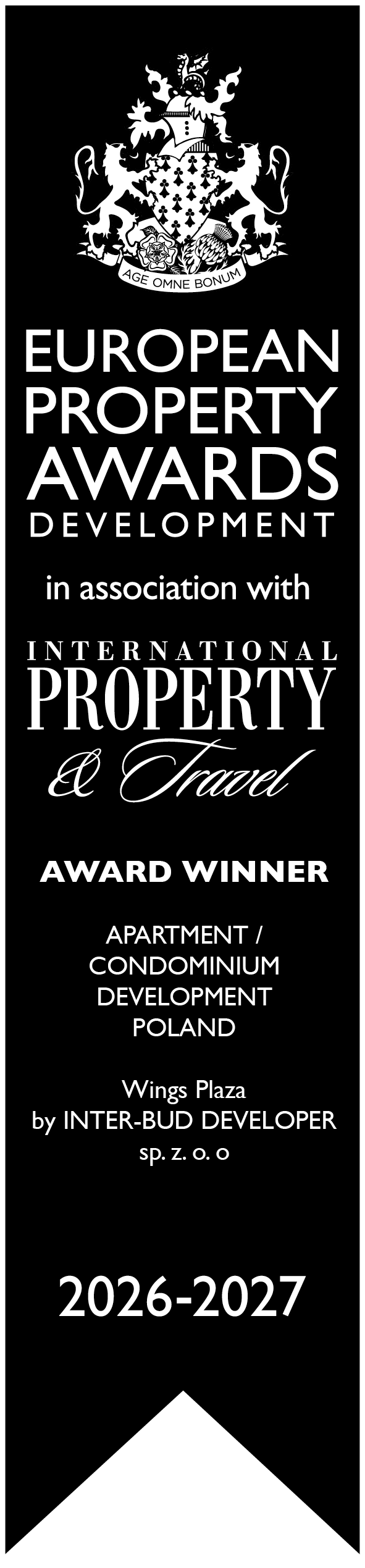 Wings Plaza – European Property Awards 2026–2027